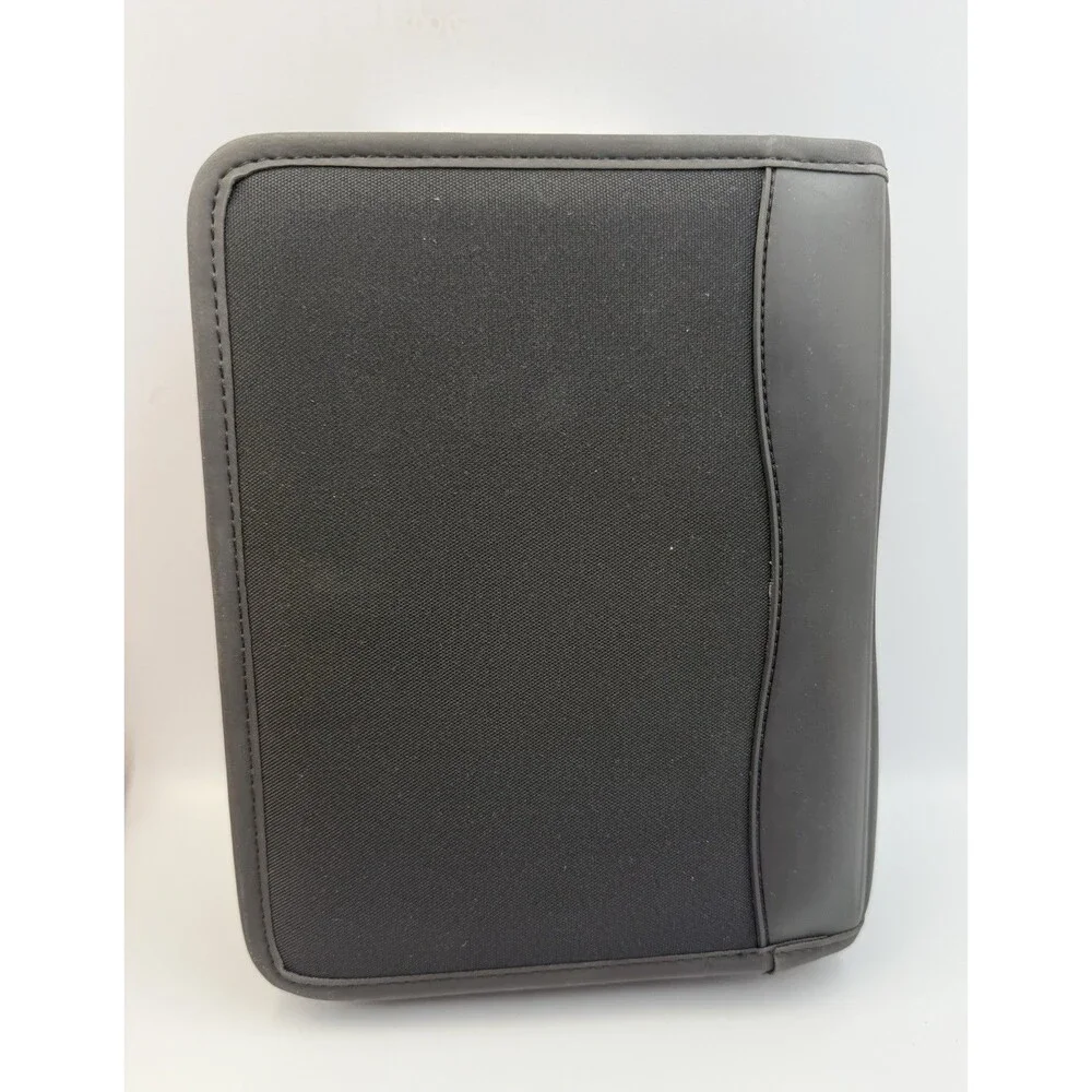 Franklin Covey Black Zippered Planner Binder Starter Set Original 761805 NOS